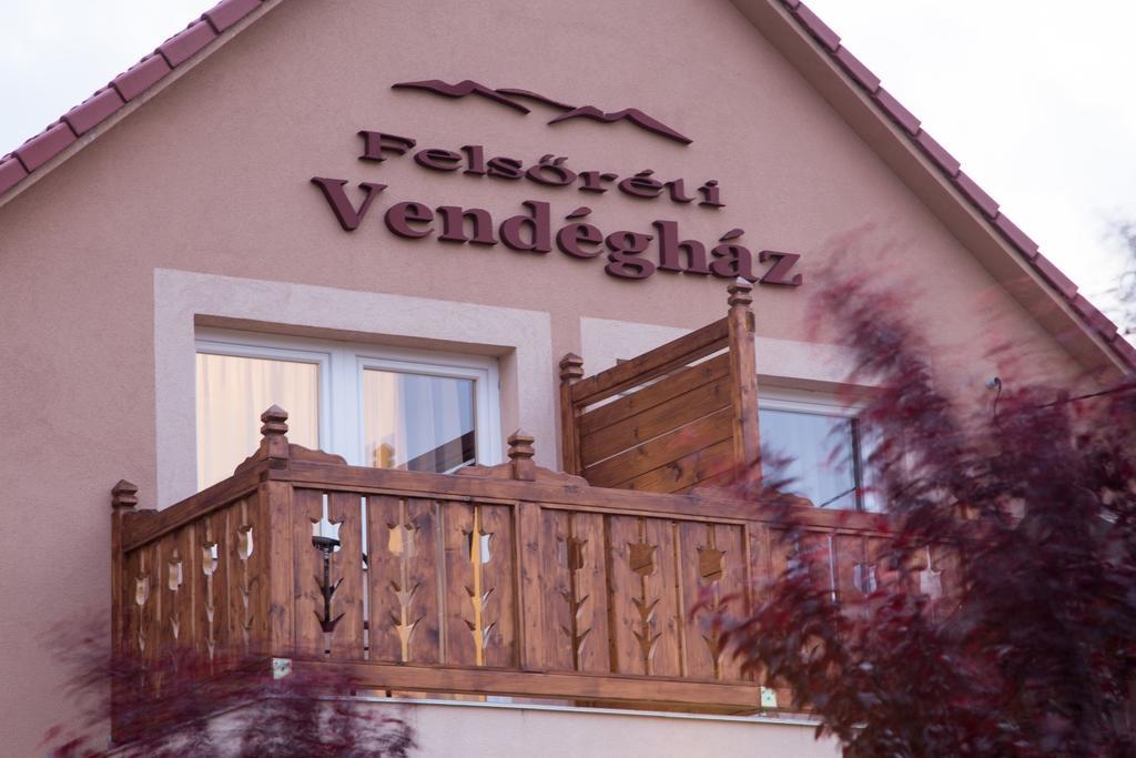 Felsoreti Vendeghaz Demjen Bagian luar foto